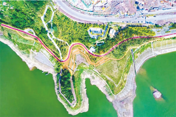 江河兩岸生態(tài)環(huán)境好。通訊員 徐志全 攝