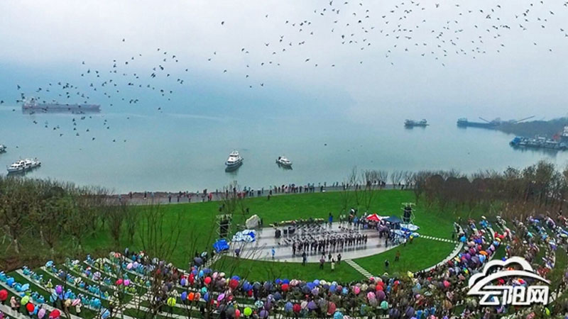 月光草坪開園儀式—交響演奏會信鴿放飛